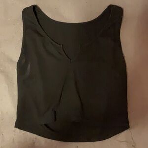 Black Sleeveless Women's Top